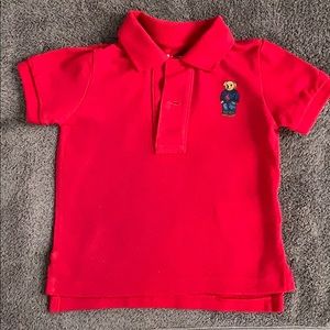 Red Big Bear logo Ralph Lauren Polo - Sooooo cute!